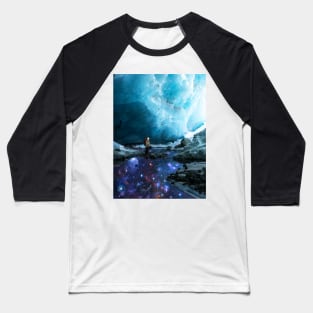 Frozen Space Portal Baseball T-Shirt